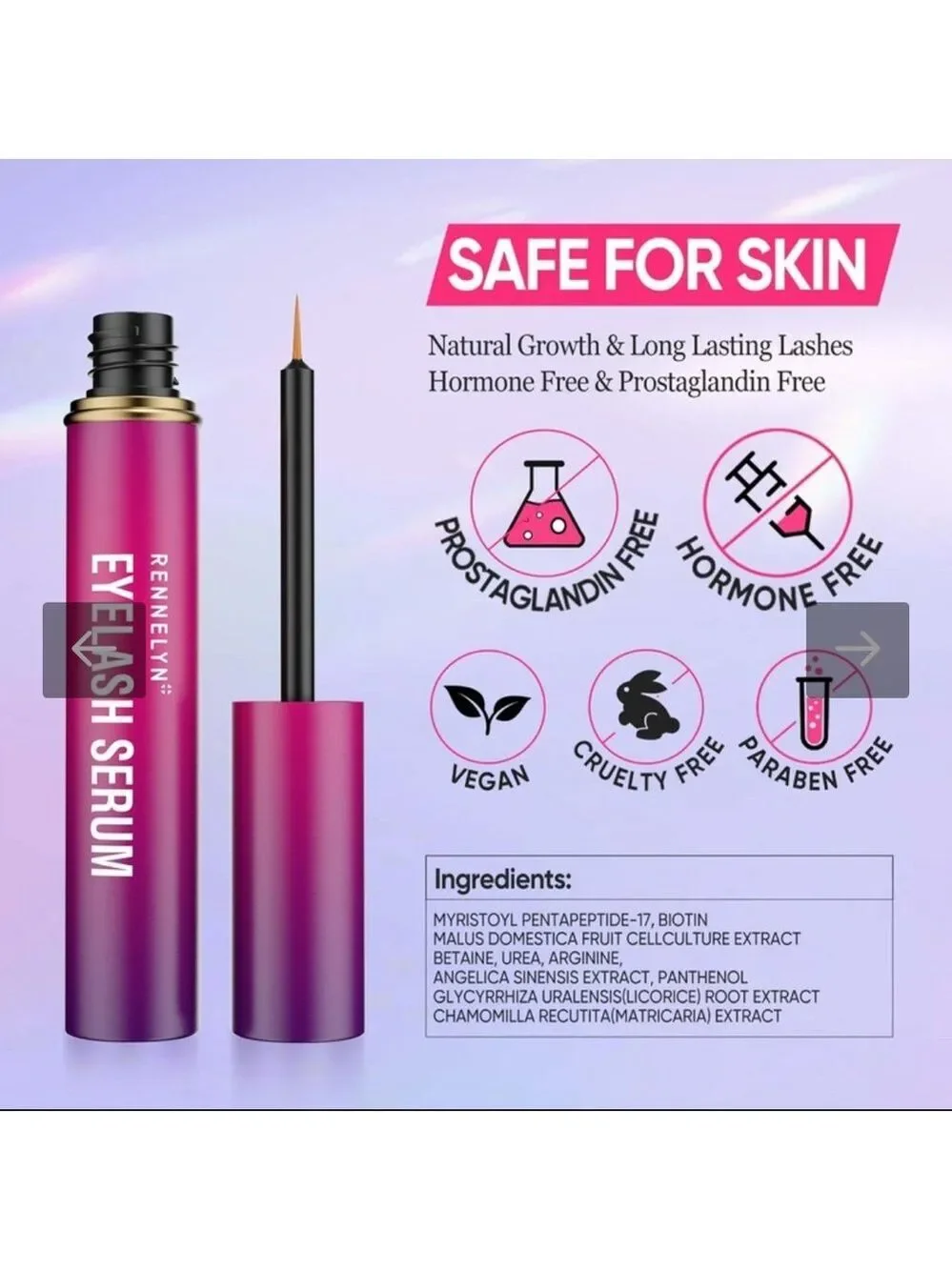 Rennelyn Eyelash Serum NIB